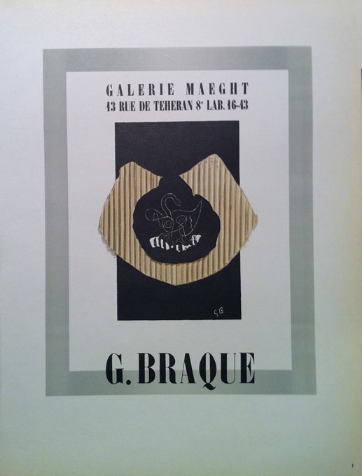 Georges Braque - Galerie Maeght - Mourlot Lithograph (1959)