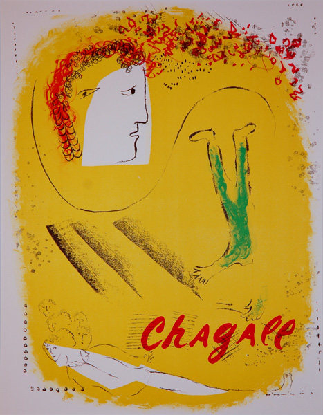 Marc Chagall - The Yellow Background