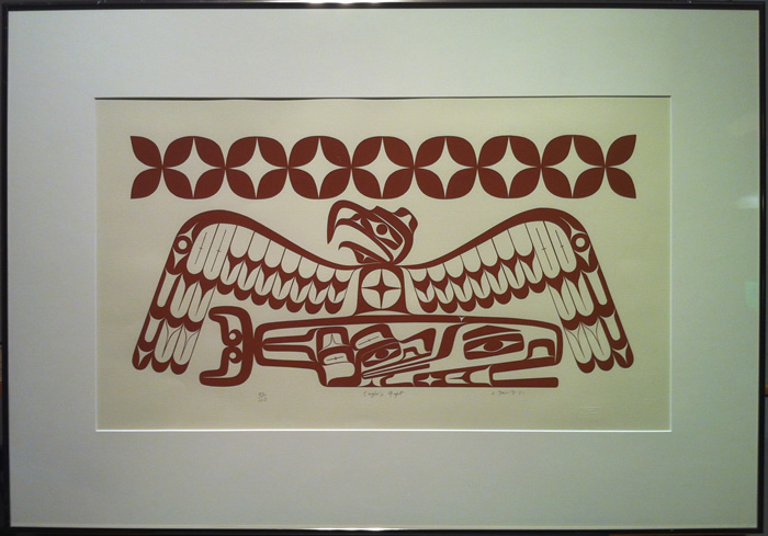Joe David - S/N Serigraph - Eagle's Gift 
