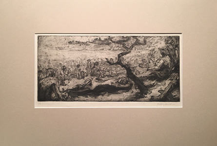 Marjory Rogers Donaldson - S/N Etching - Beach