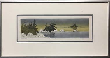 Doug Forsythe - S/N Etching - Martin's Point