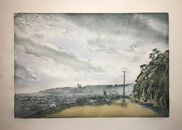 Hank Laventhol - S/N Etching - Windy Beach 