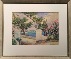 Florence H. McGillivray -Watercolour and Gouache - Bermuda 