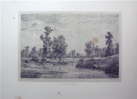 Louis and Emile Noirot - Lithograph - 19th Century France -  Bords De Rhins
