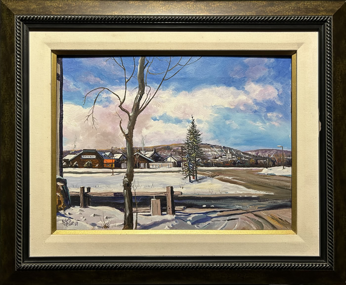 R Guy Pilon - Oil On Canvas - Saint-Sauveur